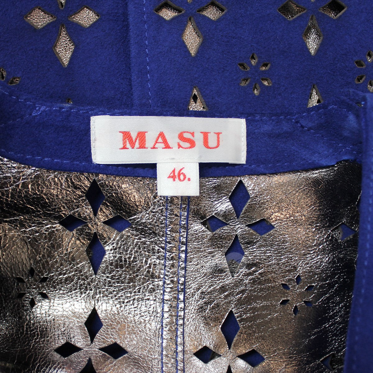 MASU(エムエーエスユー) 23SS DIAMOND-CUT LEATHER VEST レザーベスト