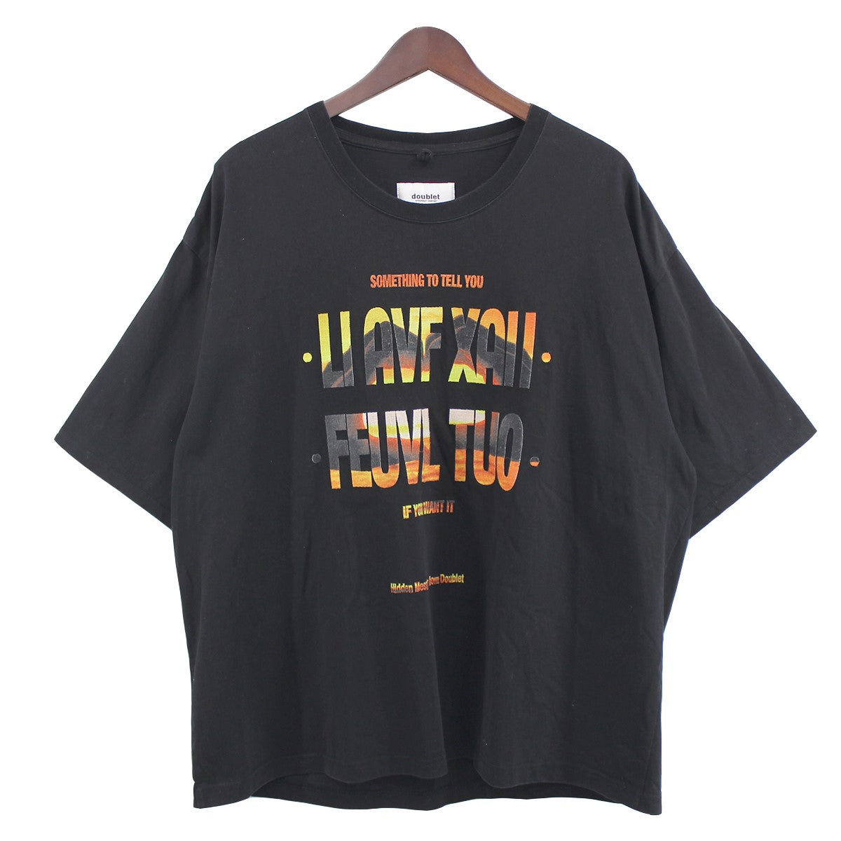doublet ダブレット カオス刺繍 ロングTシャツ - トップス