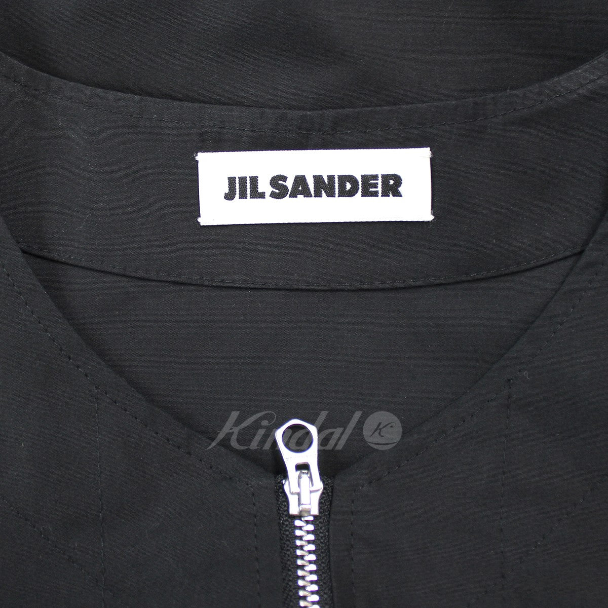 JIL SANDER(ジルサンダー) 22SS Zip Through Short Sleeve Overshirt Black シャツ  JSMU601126 ブラック サイズ 46｜【公式】カインドオルオンライン ブランド古着・中古通販【kindal】