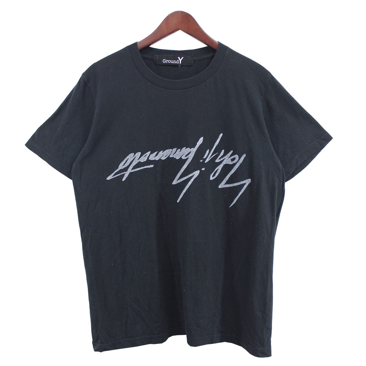 Ground Y (Yohji Yamamoto) Tシャツ GD-T32-070 ブラック サイズ 15｜【公式】カインドオルオンライン  ブランド古着・中古通販【kindal】