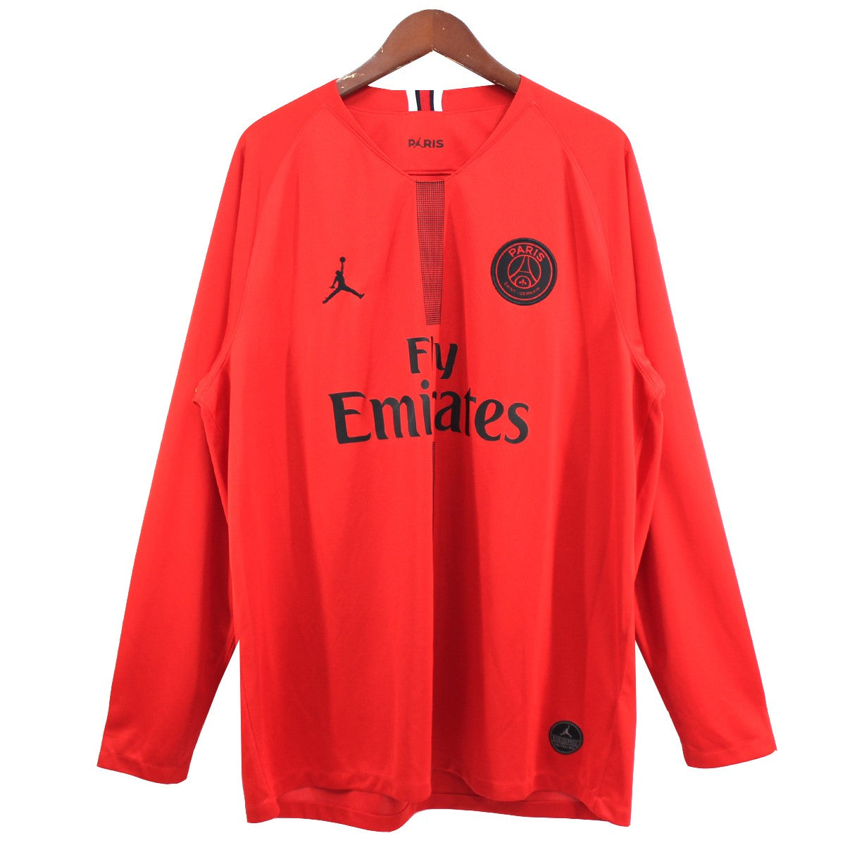 NIKE JORDAN BRAND ×Paris Saint-Germain PSG Home Nike Goalkeeper Shirt ジャージー  ロンT 長袖Ｔシャツ AJ2395-659 レッド サイズ XL｜【公式】カインドオルオンライン ブランド古着・中古通販【kindal】