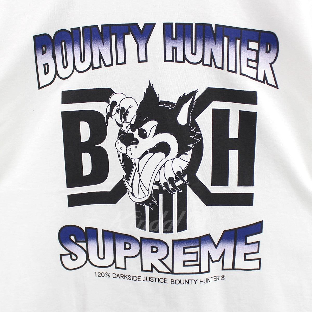 SUPREME Bounty Hunter(シュプリーム バウンティハンター) 23AW Wolf Tee コラボ ロゴ ウルフ Tシャツ