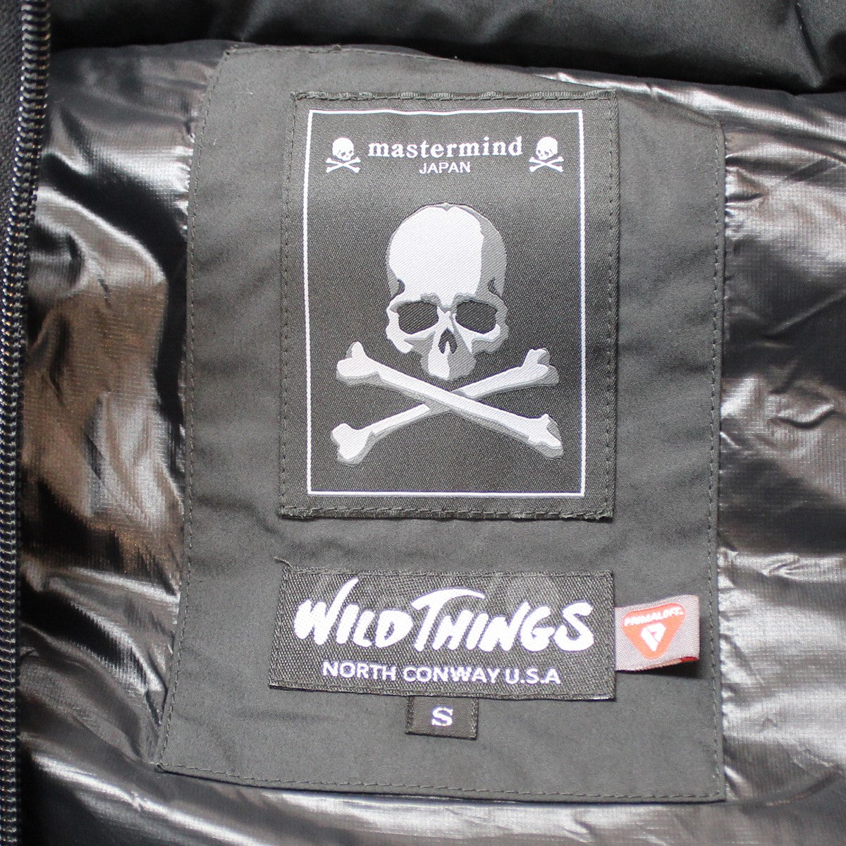 mastermind japan WILDTHINGS(マスターマインドジャパン ワイルドシングス) MONSTER PARKA コラボ スカル ロゴ  モンスターパーカ