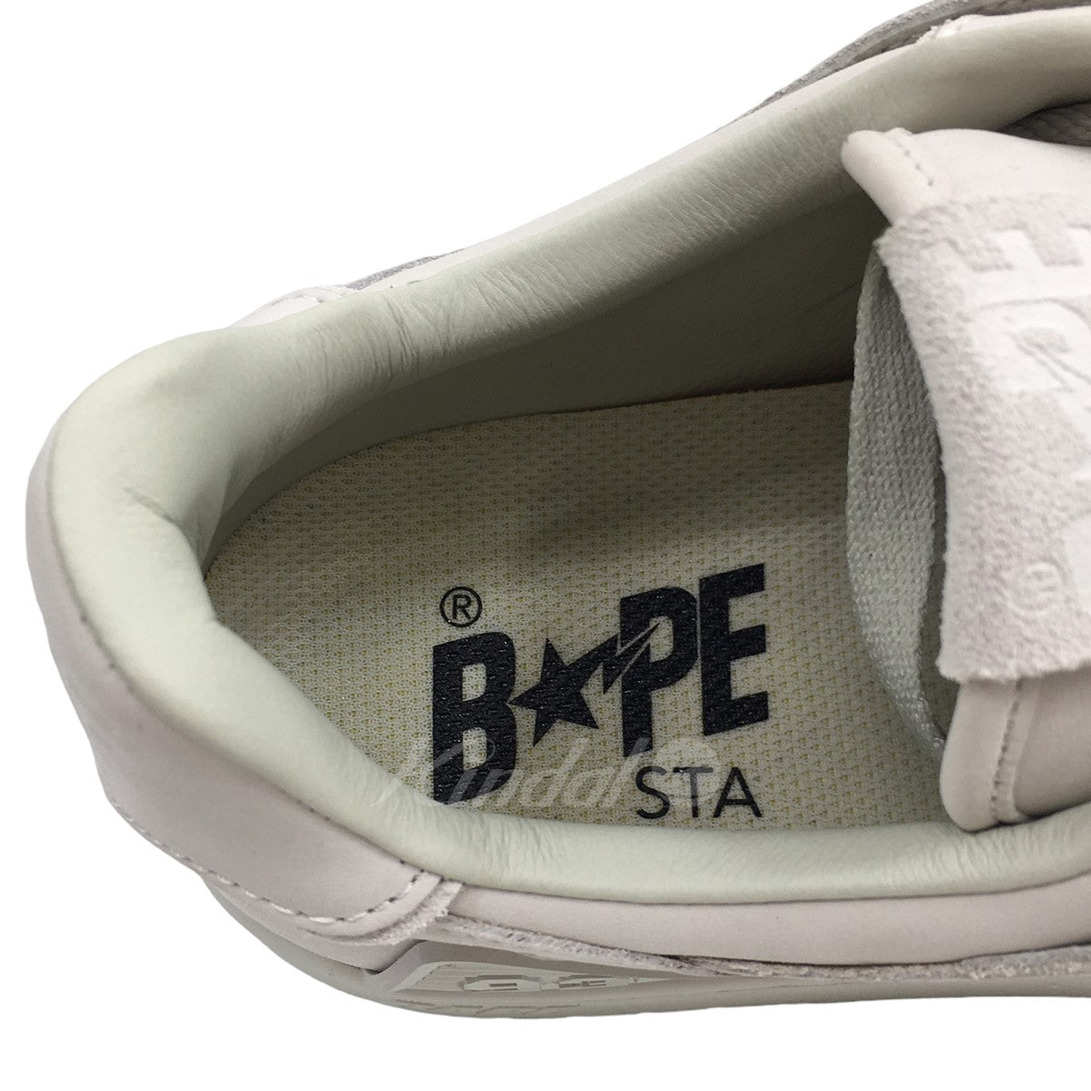 A BATHING APE(アベイシングエイプ) BAPE SK8 STA ベイプ スケート スタ スニーカー ベイプスタ スケートスタ シューズ 靴  1H80191009 ブランド表記 ホワイト(実物僅かにアイボリー調) サイズ 27CM｜【公式】カインドオルオンライン  ブランド古着・中古通販【kindal】