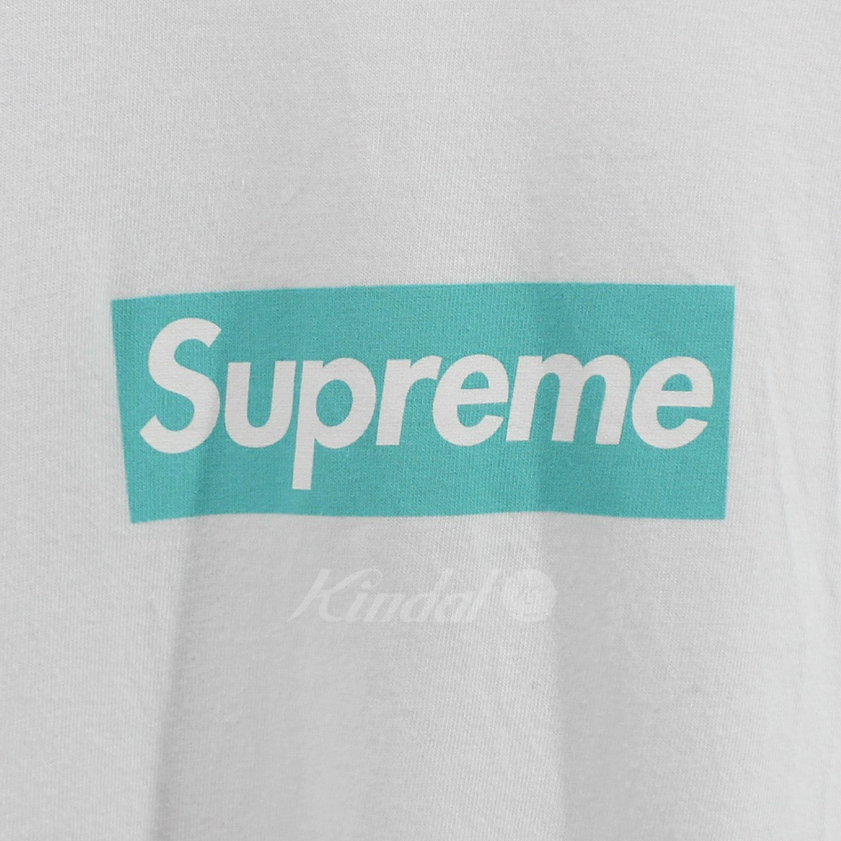 Supreme × TIFFANY＆Co． Tシャツ ホワイト ×ティファニーブルー サイズ L｜【公式】カインドオルオンライン  ブランド古着・中古通販【kindal】