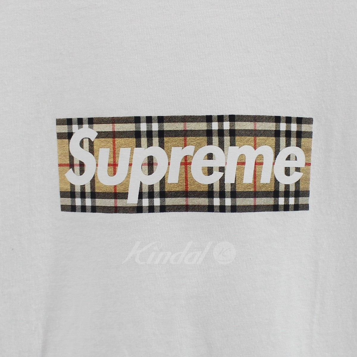 Supreme Burberry 古着・中古 22SS Box Logo Tee バーバリー チェック ボックスロゴ ボックス ロゴ Tシャツ