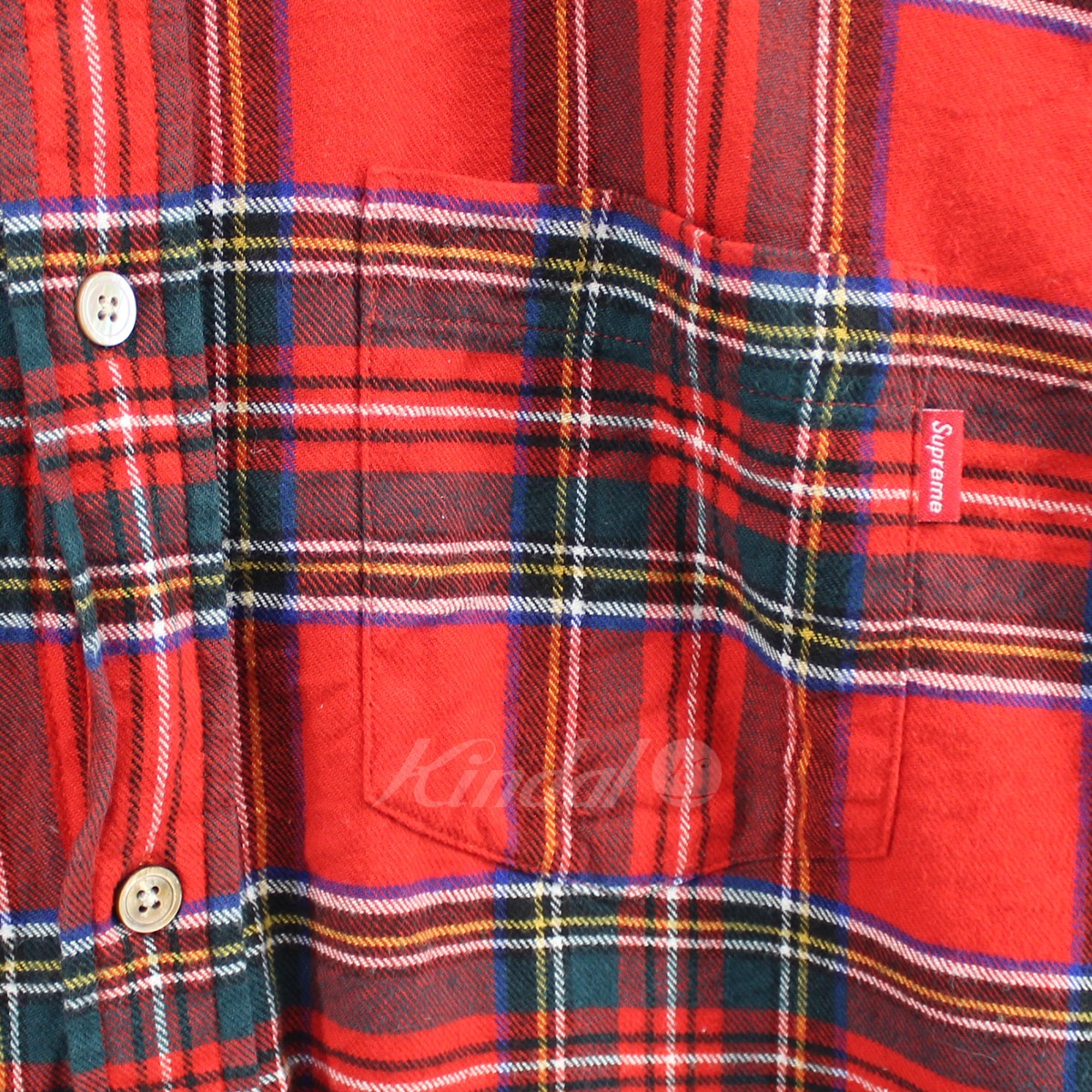 SUPREME(シュプリーム) Tartan Flannel Shirt タータン フランネル ...