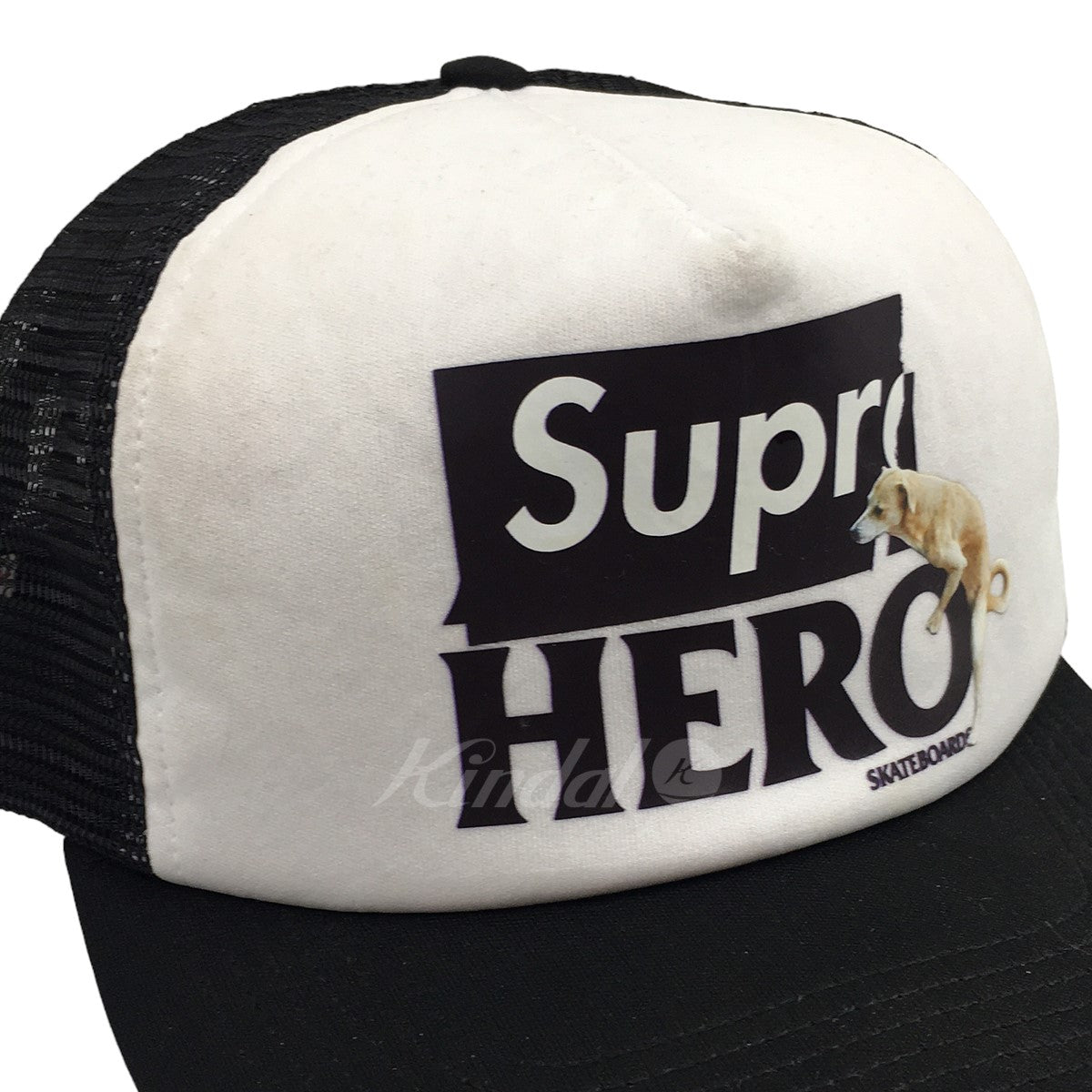 Supreme ANTI HERO(シュプリーム アンチヒーロー アンタイヒーロー) 22SS ANTIHERO Mesh Back 5-Panel  ロゴ Dog ドッグ キャップ