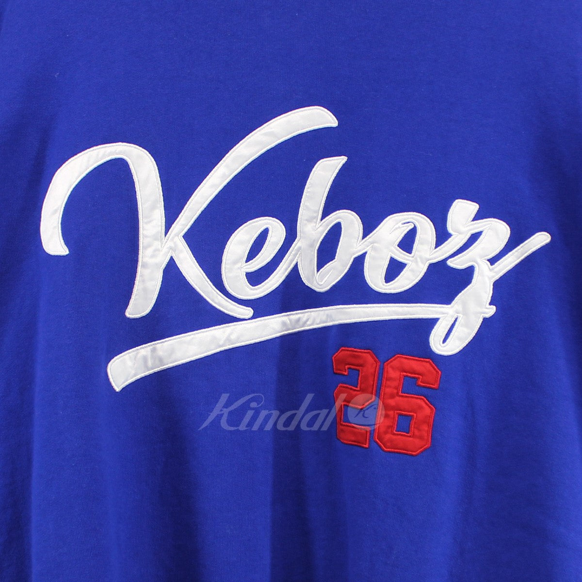 KEBOZ(ケボズ) FROCLUB 26 SWEAT ロゴ スウェット トレーナー ブルー ...