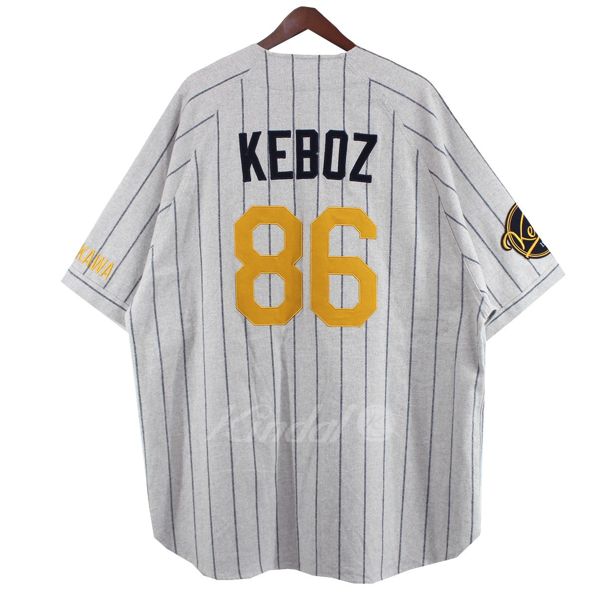 KEBOZ(ケボズ) FREAK'S STORE 別注 BASEBALLL SHIRT ベースボール 