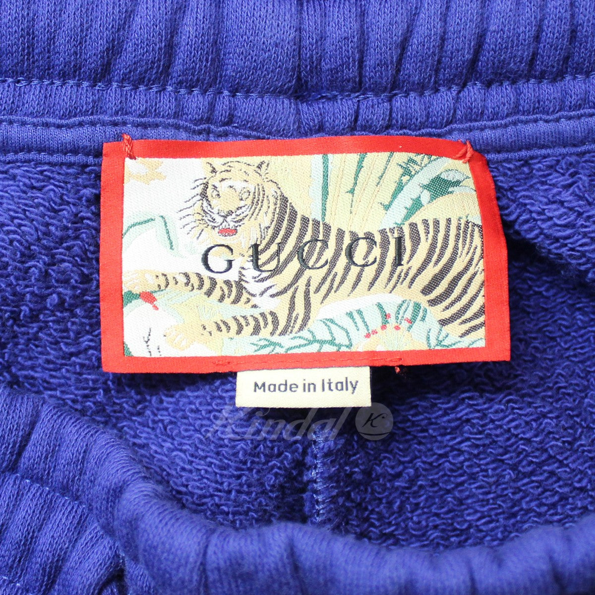 GUCCI 古着・中古 22SS Gucci Tiger cotton jogging pant in blue パンツ