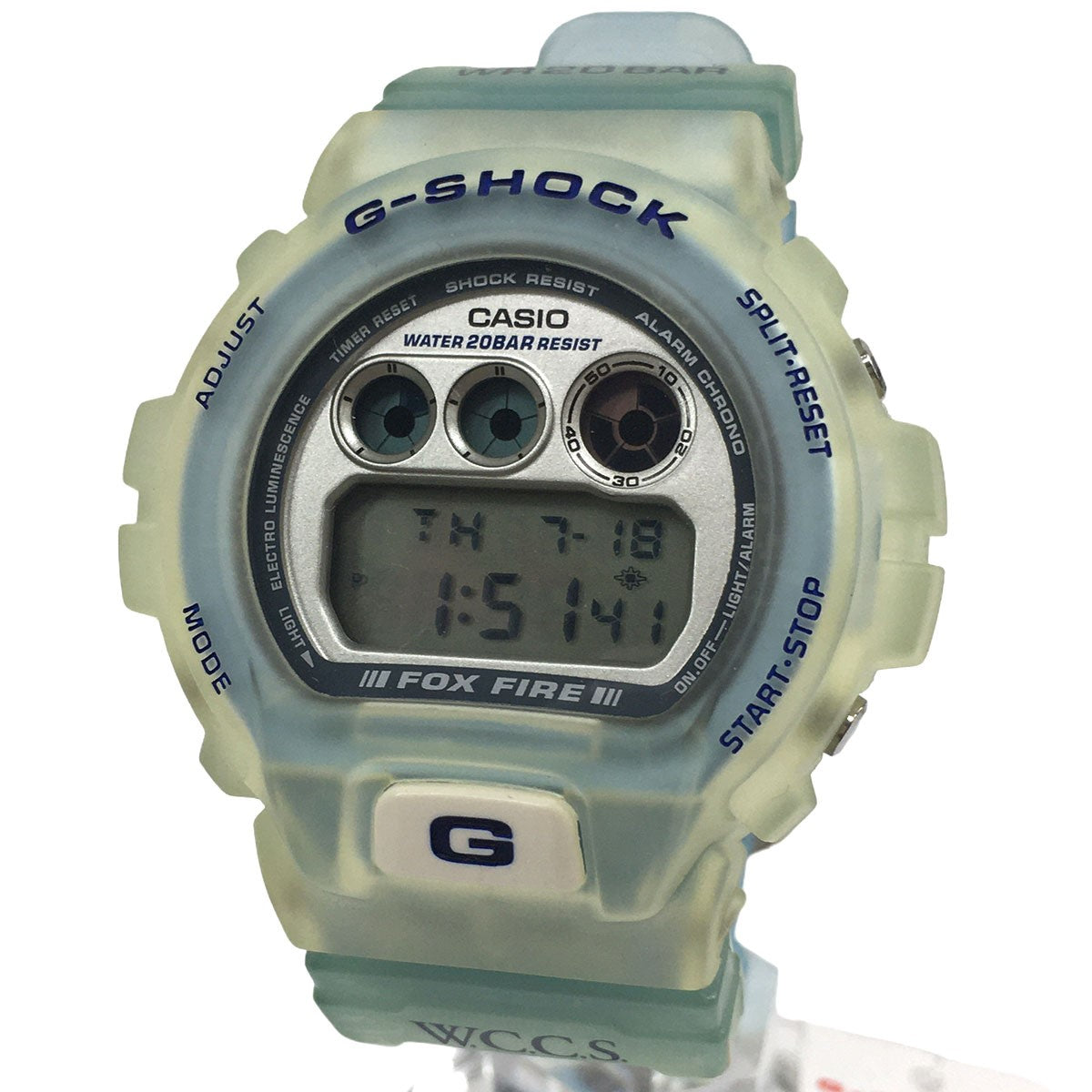 CASIO(カシオ) G-SHOCK 1289-GS FOX FIRE W．C．C．S 腕時計 ユーティリアルブルー  (ブルークリア調)｜【公式】カインドオルオンライン ブランド古着・中古通販【kindal】