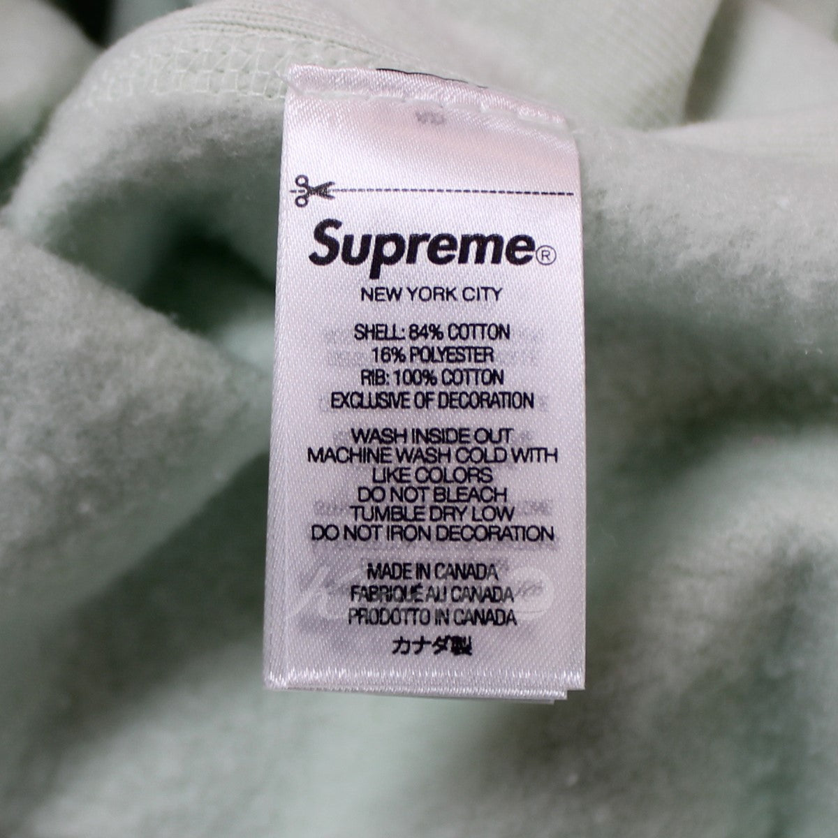 SUPREME(シュプリーム) 23AW Box Logo Hooded Sweatshirt ボックスロゴ パーカー ライトグリーン サイズ M｜【公式】カインドオルオンライン  ブランド古着・中古通販【kindal】