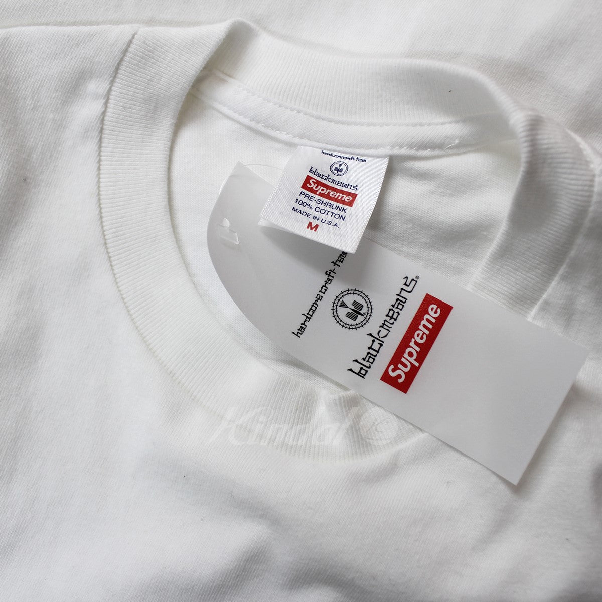 SUPREME × Blackmeans 23AW Blackmeans L／S Tee ロゴ ロングスリーブT ...