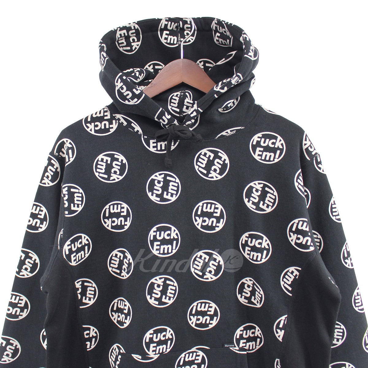 SUPREME 古着・中古 14AW Fuck ’Em Pullover ファック ロゴ プルオーバー パーカー