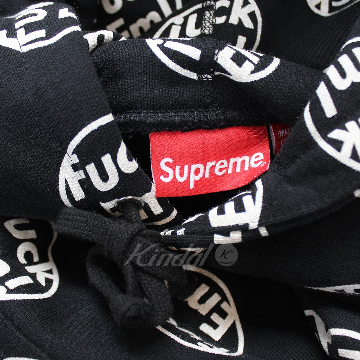 SUPREME 古着・中古 14AW Fuck ’Em Pullover ファック ロゴ プルオーバー パーカー