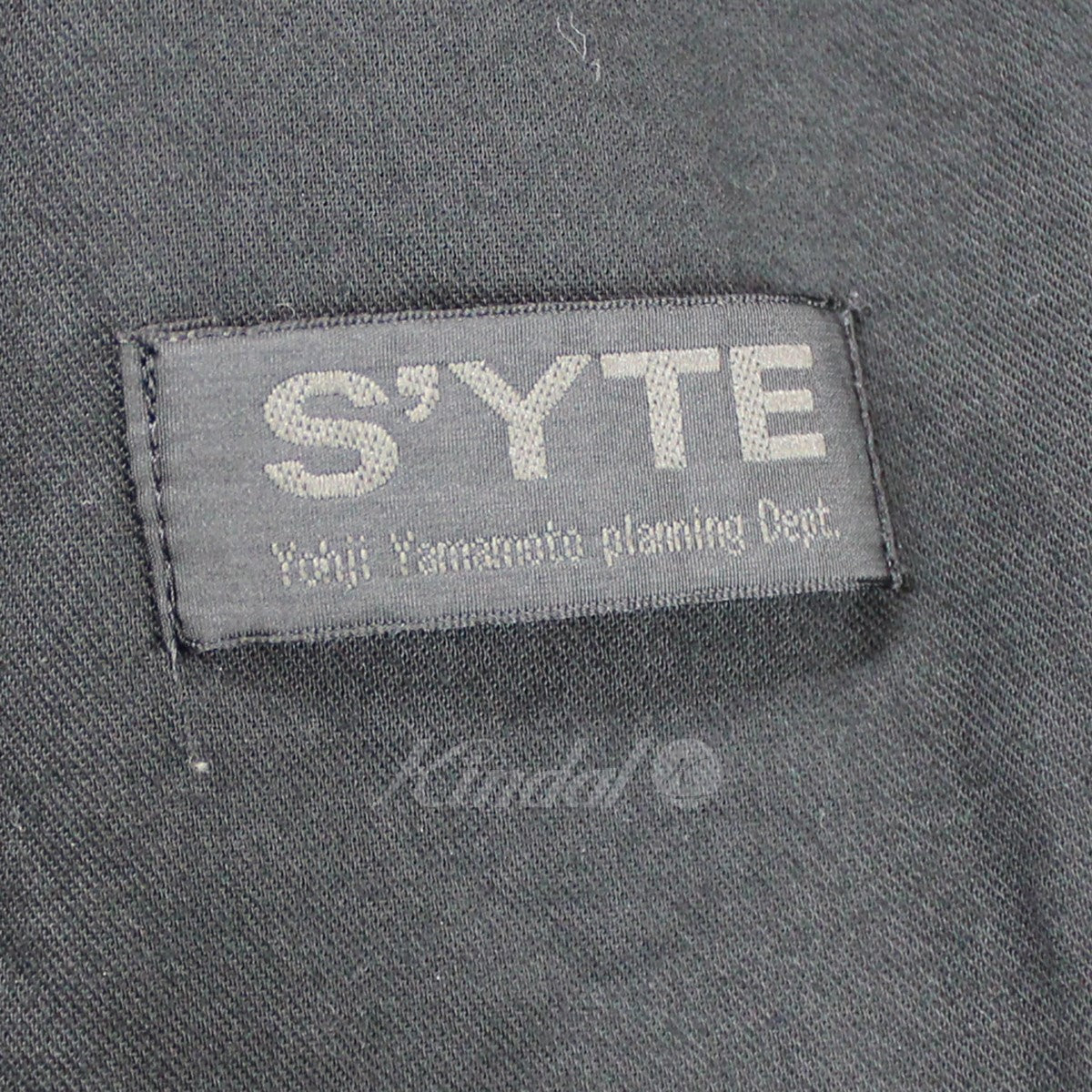 s'yte Yohji Yamamoto syte(サイト ヨウジヤマモト) Pe／Rayon