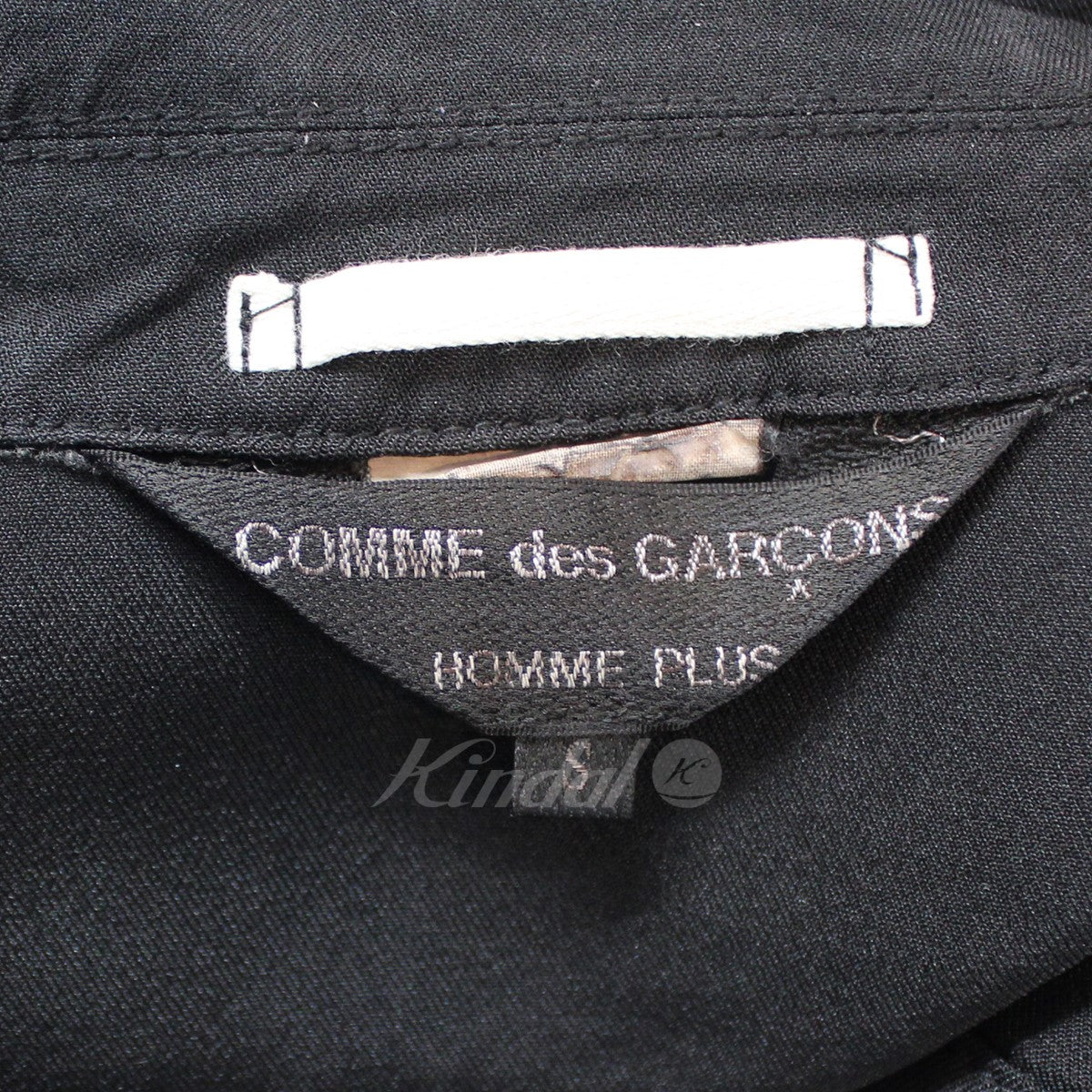 COMME des GARCONS HOMME PLUS(コムデギャルソンオムプリュス) ドッキング コート PL-J038 ブラック サイズ  15｜【公式】カインドオルオンライン ブランド古着・中古通販【kindal】