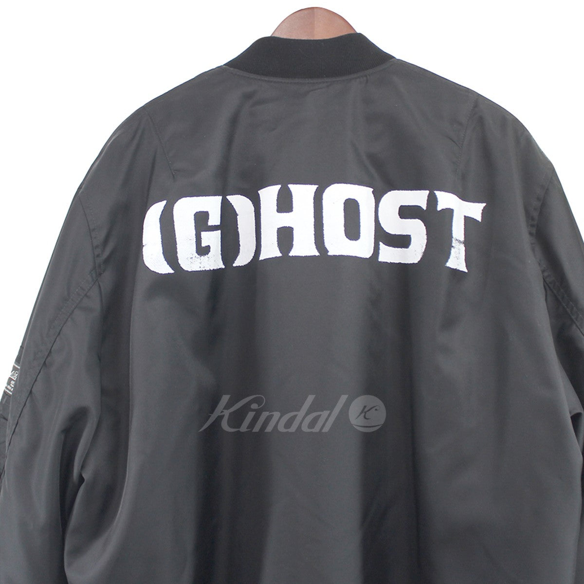 RAF SIMONS(ラフシモンズ) 22AW BOMBER WITH ELONGATED UNDERCOAT GHOST PRINT  222-M620A ブラック サイズ 44｜【公式】カインドオルオンライン ブランド古着・中古通販【kindal】