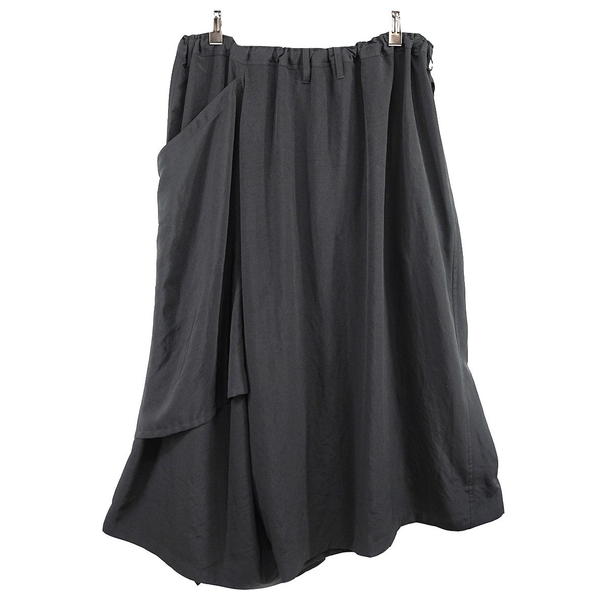 Ground Y (Yohji Yamamoto) 23SS Vintage De Chine Front Tuck Sarouel Pants  GI-P01-500 ブラック サイズ 15｜【公式】カインドオルオンライン ブランド古着・中古通販【kindal】