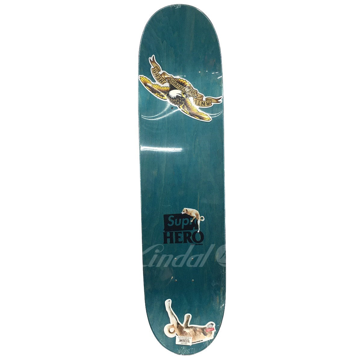 Supreme×Supreme ANTI HERO 古着・中古 22SS ANTIHERO Dog Skateboard Brown ロゴ スケートボード
