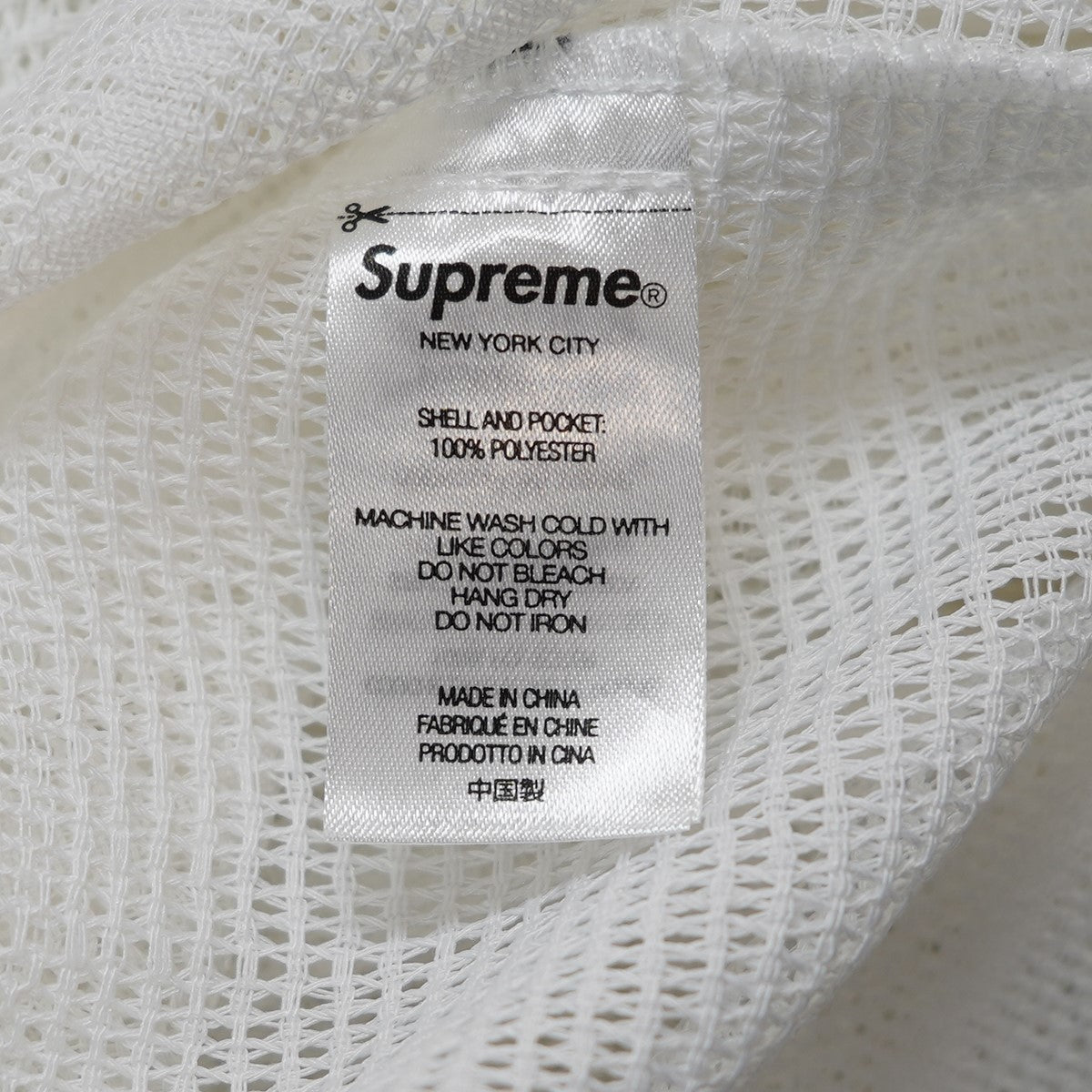 SUPREME(シュプリーム) 23SS Mesh Stripe S／S Shirt ロゴ メッシュ ストライプ 半袖シャツ