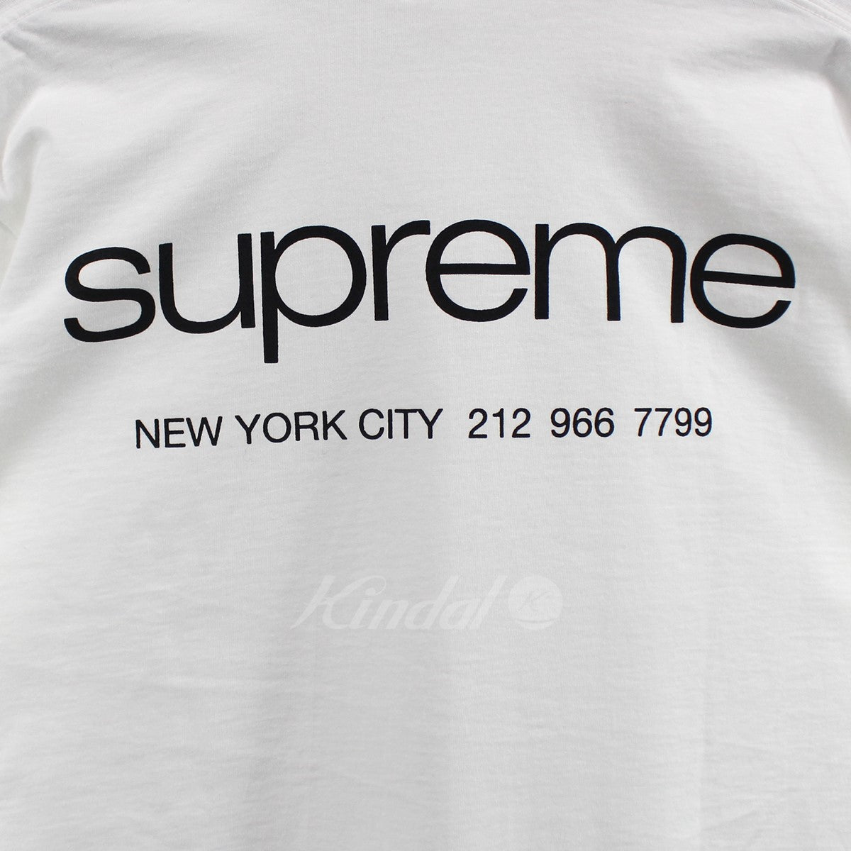 SUPREME(シュプリーム) 23AW Nyc Tee ニューヨーク ロゴ エヌワイシー Tシャツ