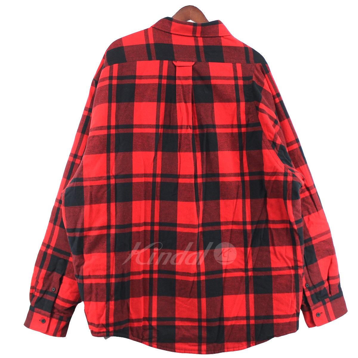 21AW Oversized Flannel オーバーサイズ アシンメトリー シャツジャケット