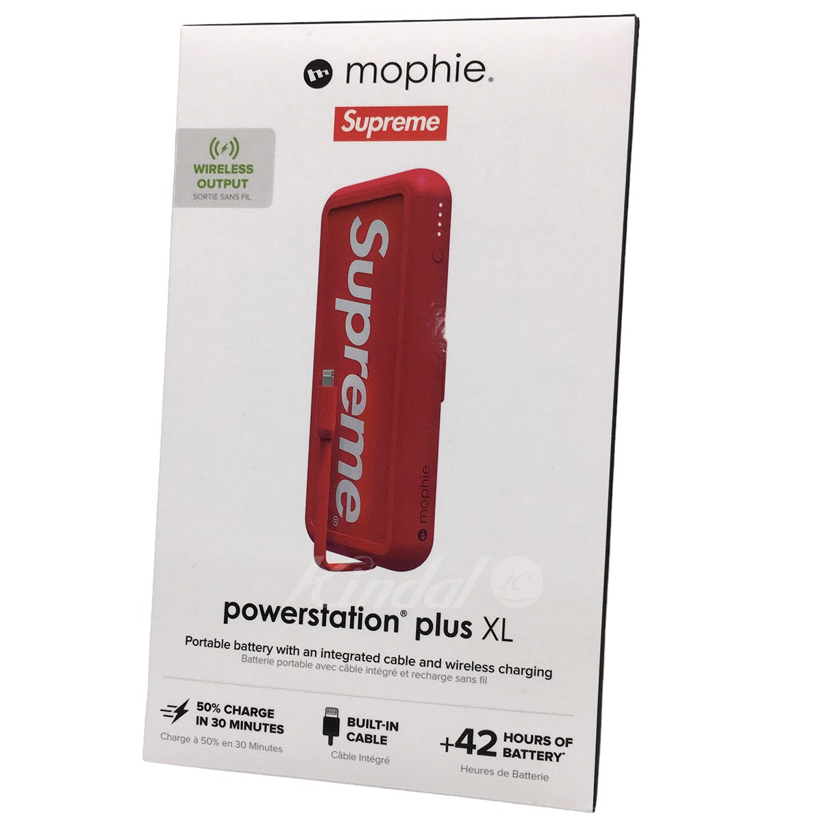 SUPREME(シュプリーム) 21SS mophie powerstation Plus XL ロゴ モバイル バッテリー 充電器
