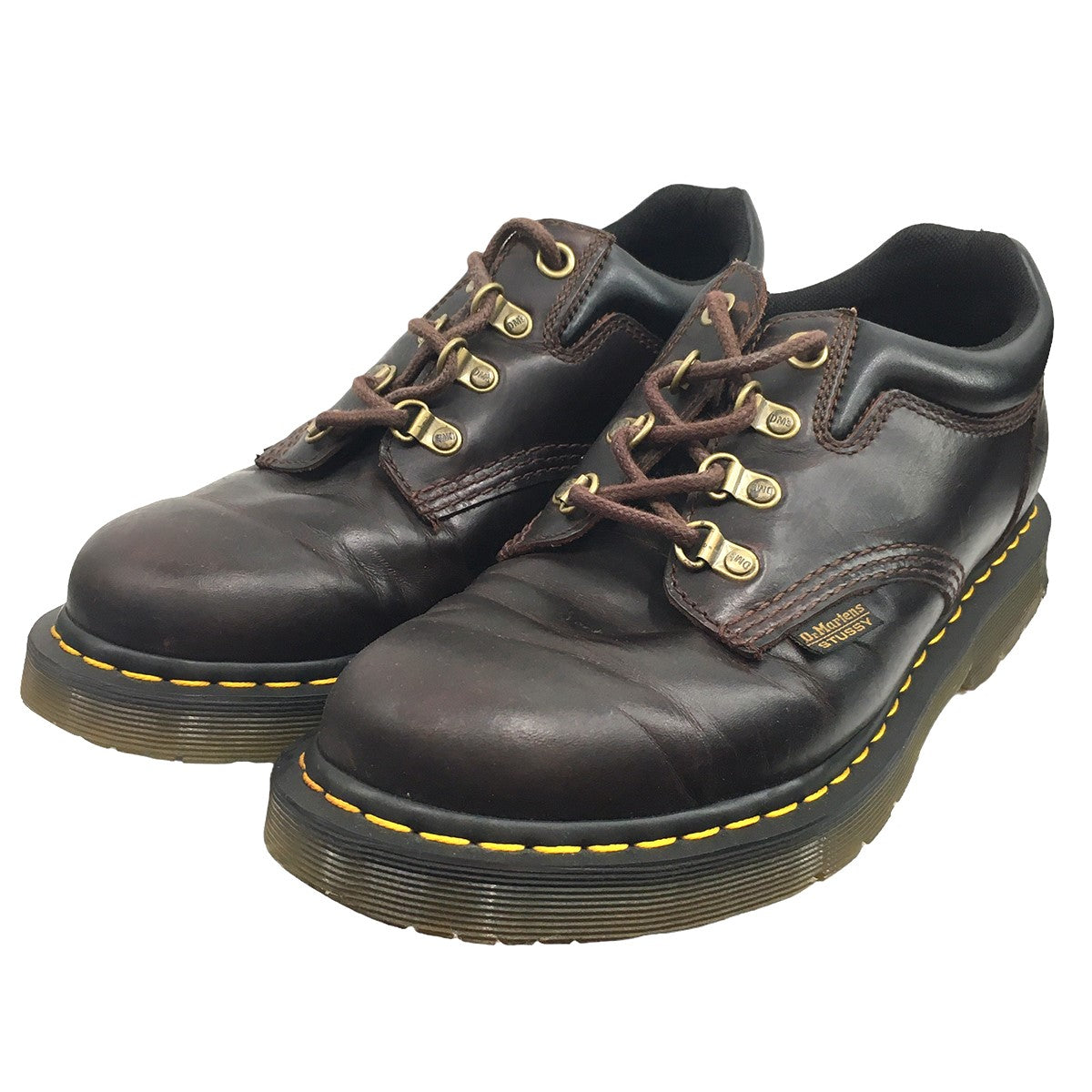 Dr．Martens×STUSSY STUSSY 8053 HY BOOT ステューシー コラボ ブーツ レザーシューズ2596247 2596247  ココア ブラウン サイズ UK8 (27CM)｜【公式】カインドオルオンライン ブランド古着・中古通販【kindal】