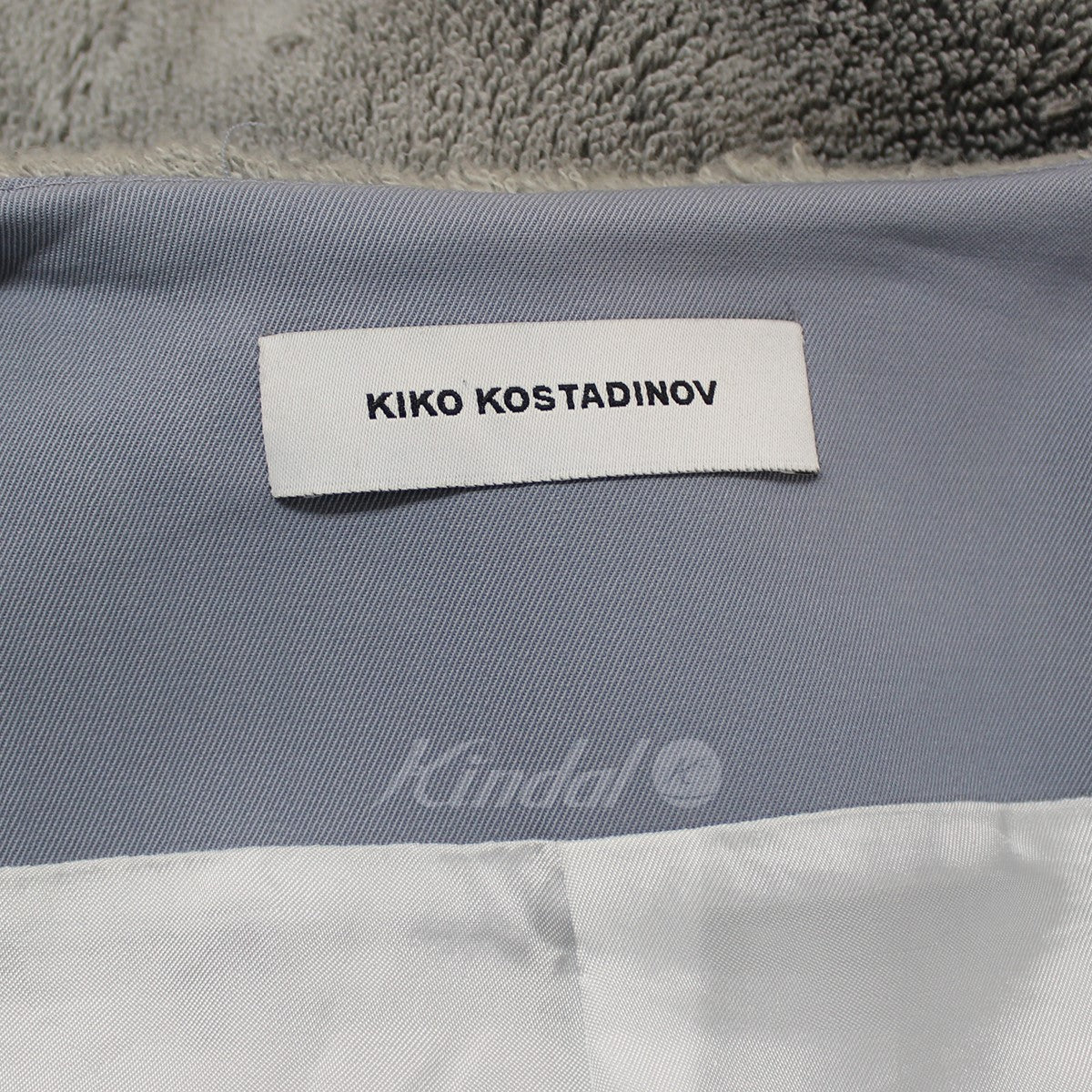 Kiko Kostadinov(キココスタディノフ) 23SS Grey Zlatyu Sleeveless 