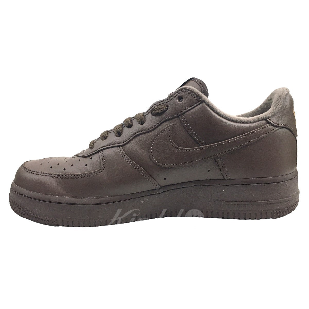 NIKE×Supreme(NIKE×シュプリーム ナイキ) 23AW Air Force 1 Low Baroque Brown ロゴ  エアフォース1スニーカー