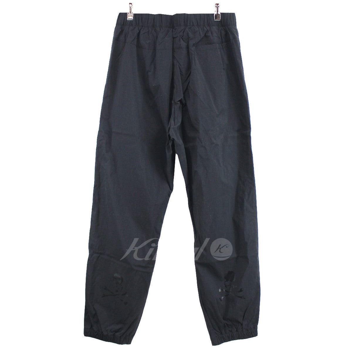 mastermind japan NEW ERA 古着・中古 23SS Track Pants Black x Black ロゴ スカル トラックパンツ