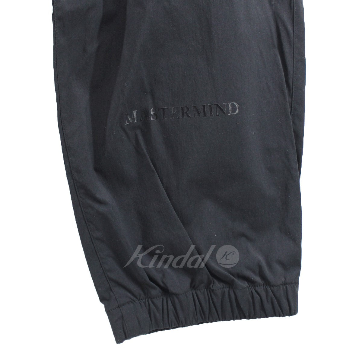 mastermind japan NEW ERA 古着・中古 23SS Track Pants Black x Black ロゴ スカル トラックパンツ