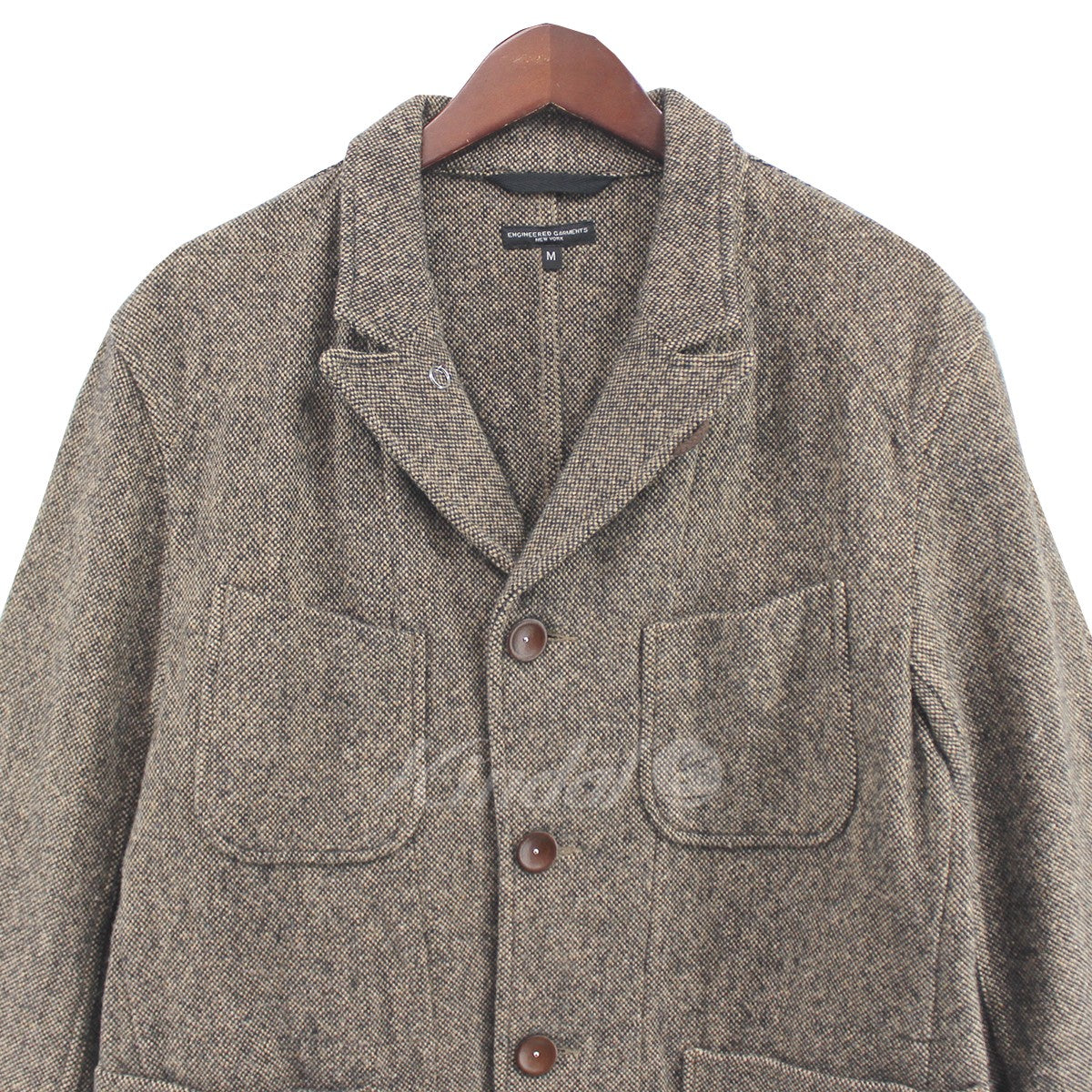 Engineered Garments(エンジニアードガーメンツ) Bedford Jacket - Homespun - Brown  ベッドフォードジャケット ブラウン調 サイズ 14｜【公式】カインドオルオンライン ブランド古着・中古通販【kindal】