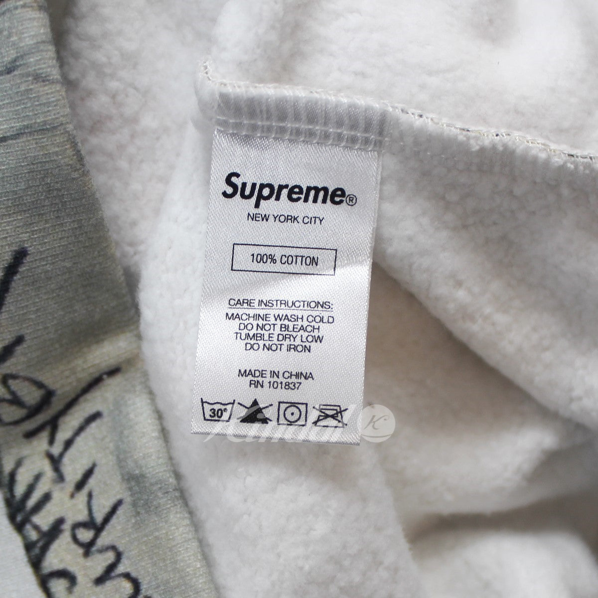 SUPREME(シュプリーム) 21SS Dash's Wall Hooded Sweatshirt ダッシュ ...