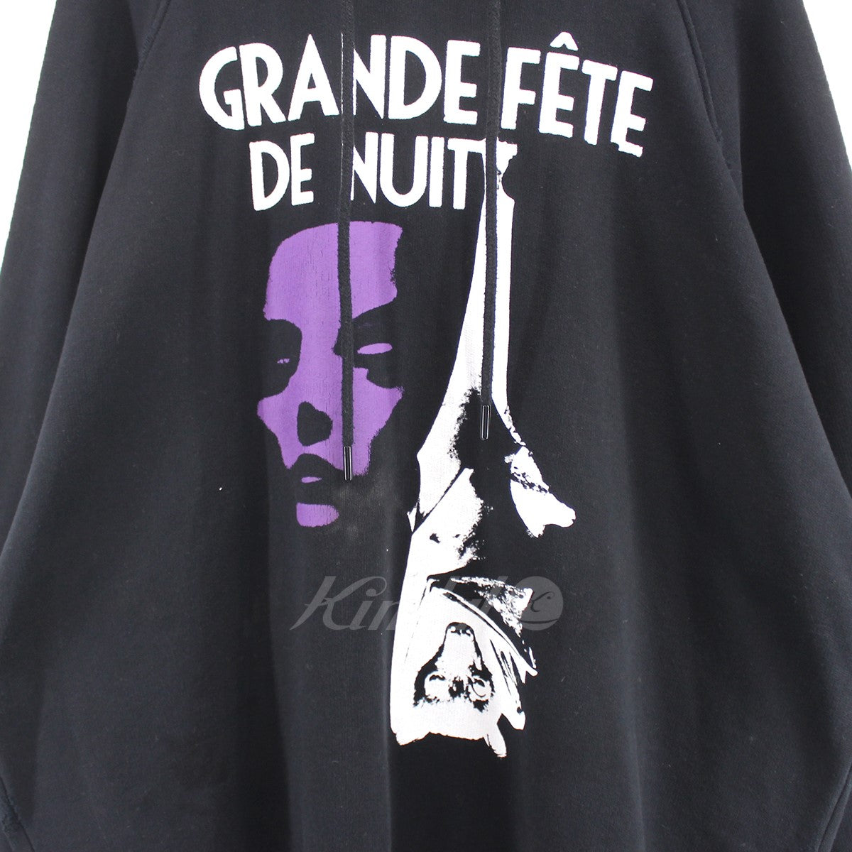 RAF SIMONS 古着・中古 22AW Destroyed oversized hoodie Grand Fete de Nu