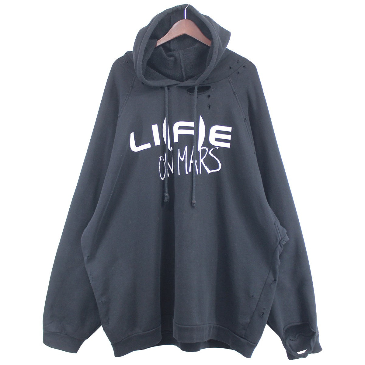 RAF SIMONS 古着・中古 20AW Oversized printed hoodie Life On Mars パーカー