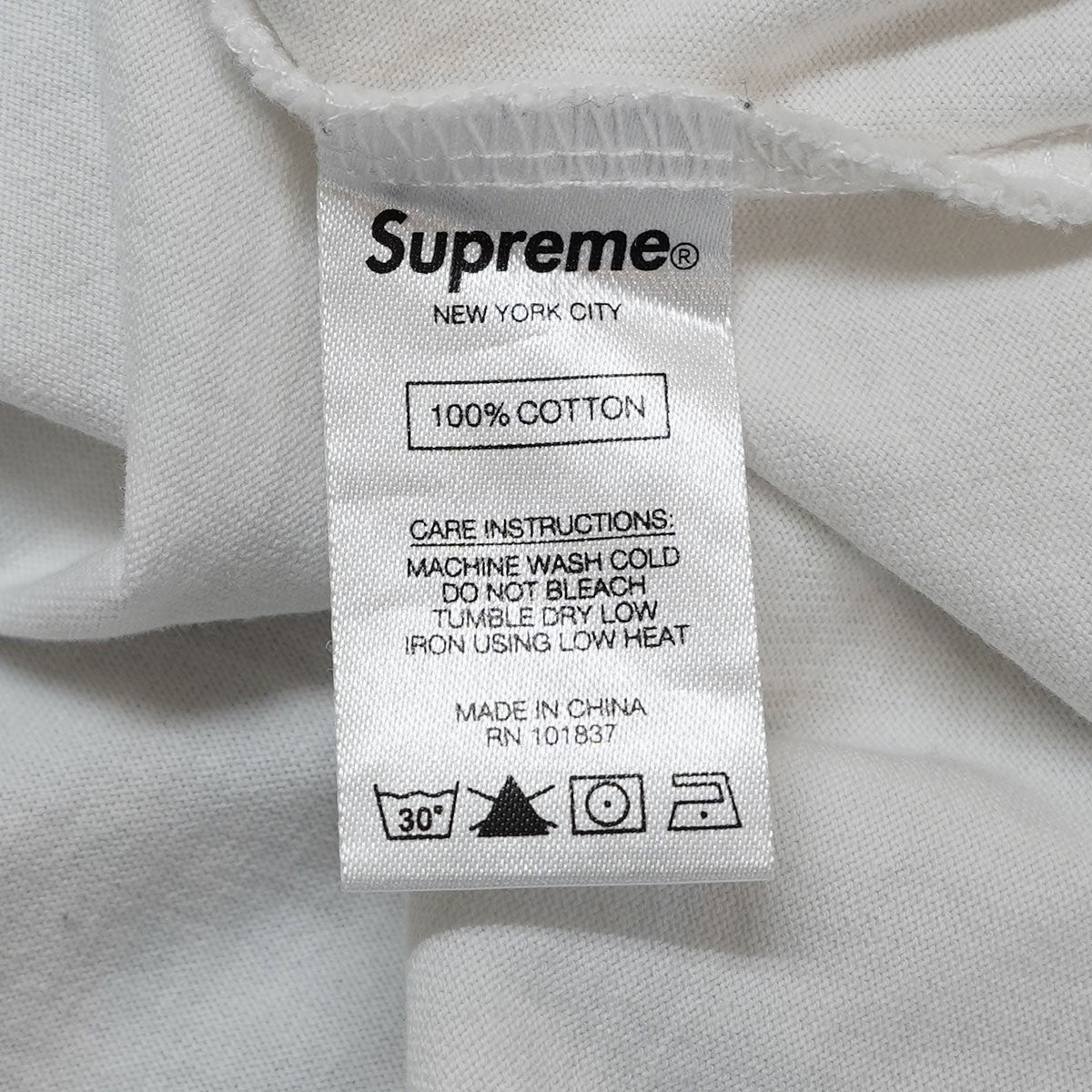 Supreme 古着・中古 Small Box L／S Tee スモールボックス ロゴ ロンT 長袖Tシャツ