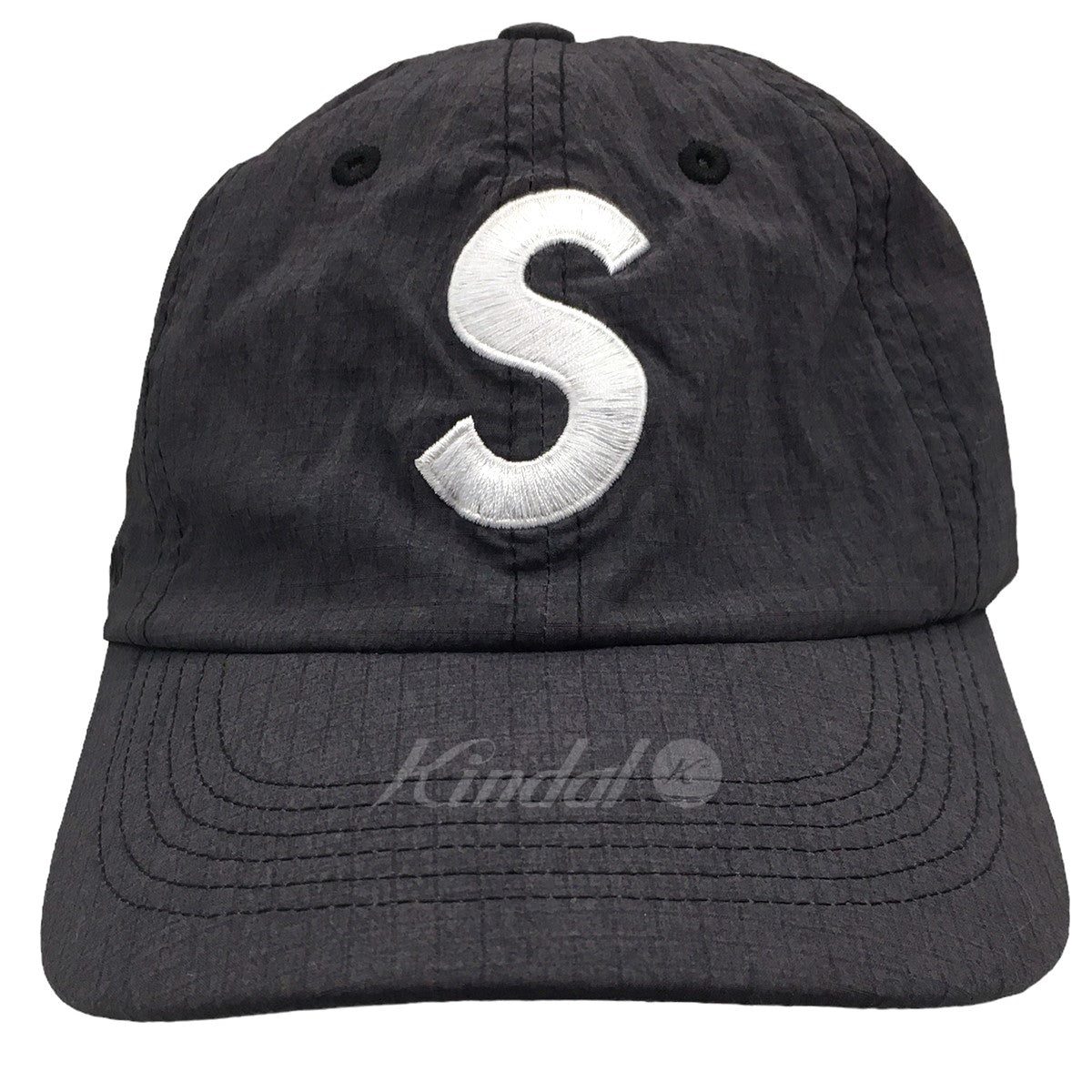 野党Supreme ripstop condura s logo 6-panel 帽子