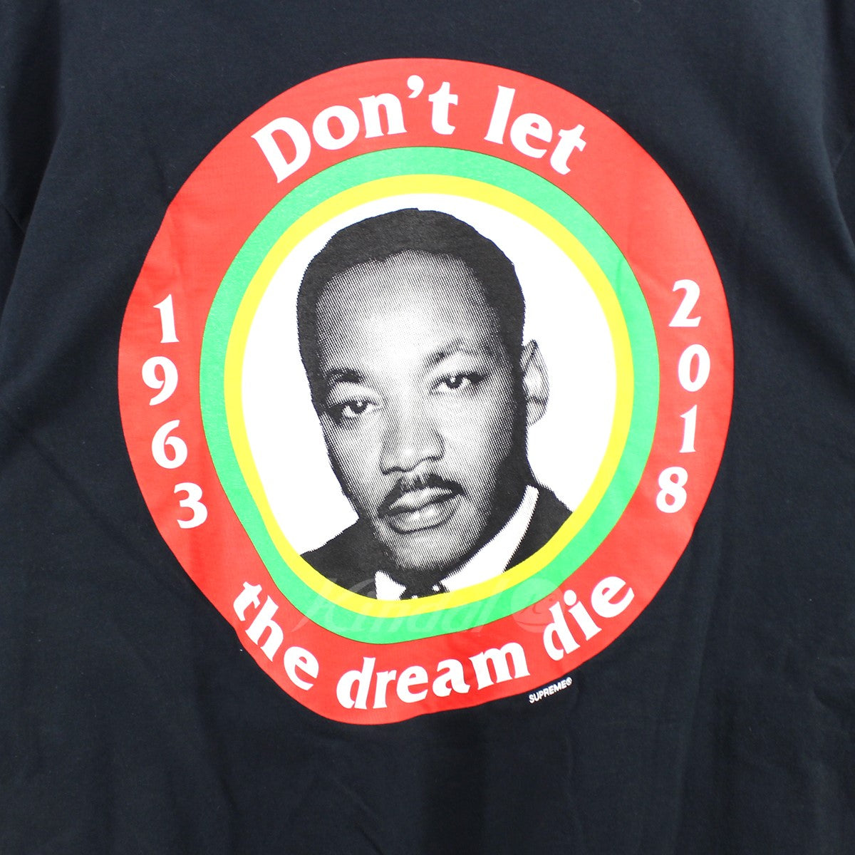 SUPREME(シュプリーム) 18SS MLK Dream Tee マーティン・ルーサー 