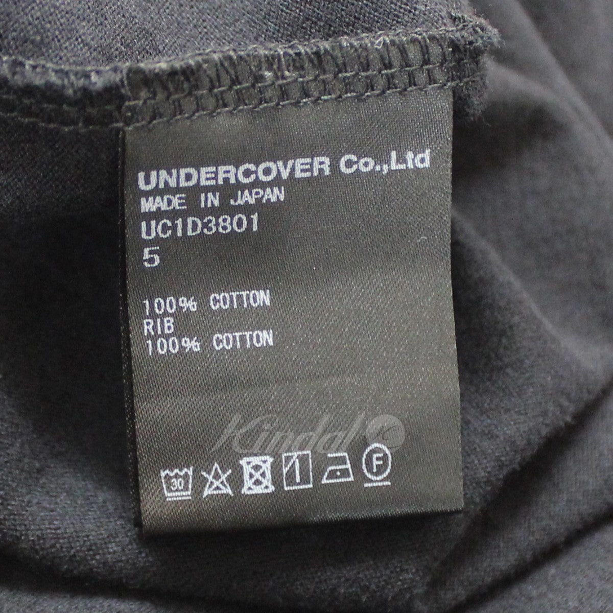 UNDERCOVER(アンダーカバー) 24SS TEE 655321_patch 655321 パッチ Tシャツ
