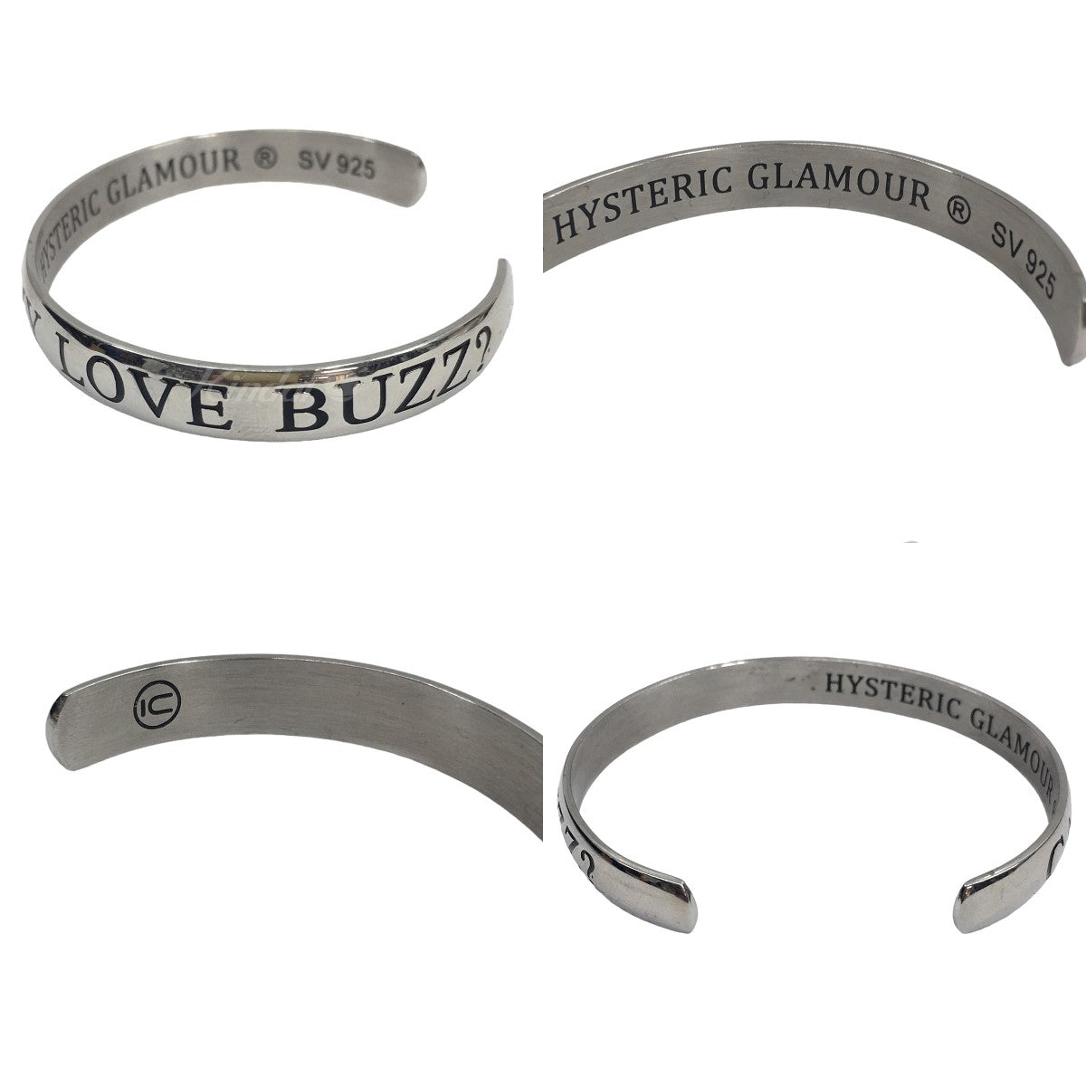 HYSTERIC GLAMOUR×UNDERCOVER(HYSTERIC GLAMOUR×アンダーカバー ヒステリックグラマー) 16SS CAN  YOU FEEL MY LOVE BUZZ? バングル