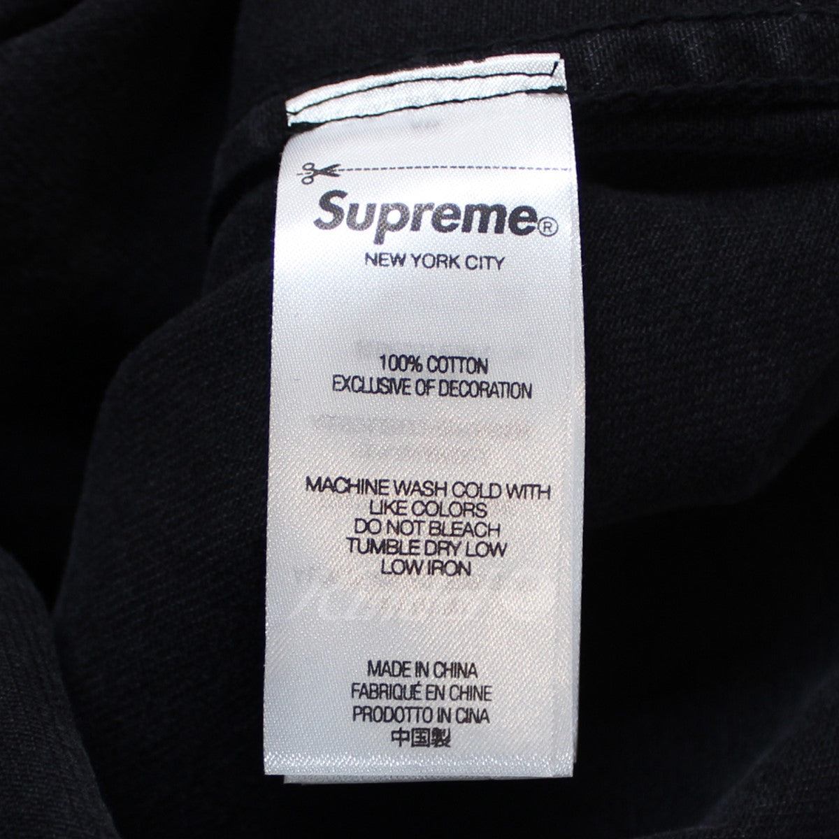 SUPREME(シュプリーム) 24SS Small Box Shirt Washed Black スモール ...