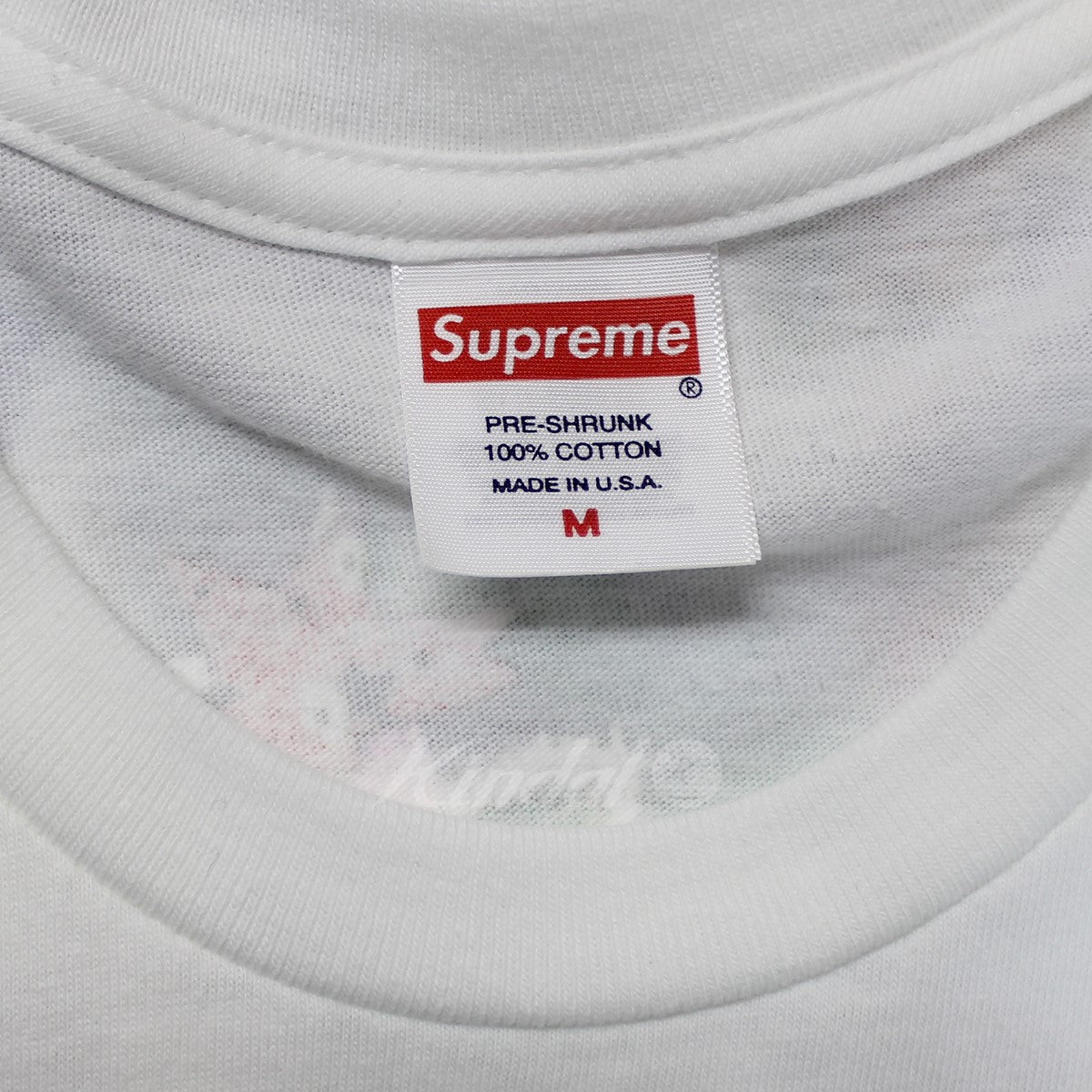 SUPREME(シュプリーム) 24SS Patchwork Tee Cement パッチワーク ロゴ ...
