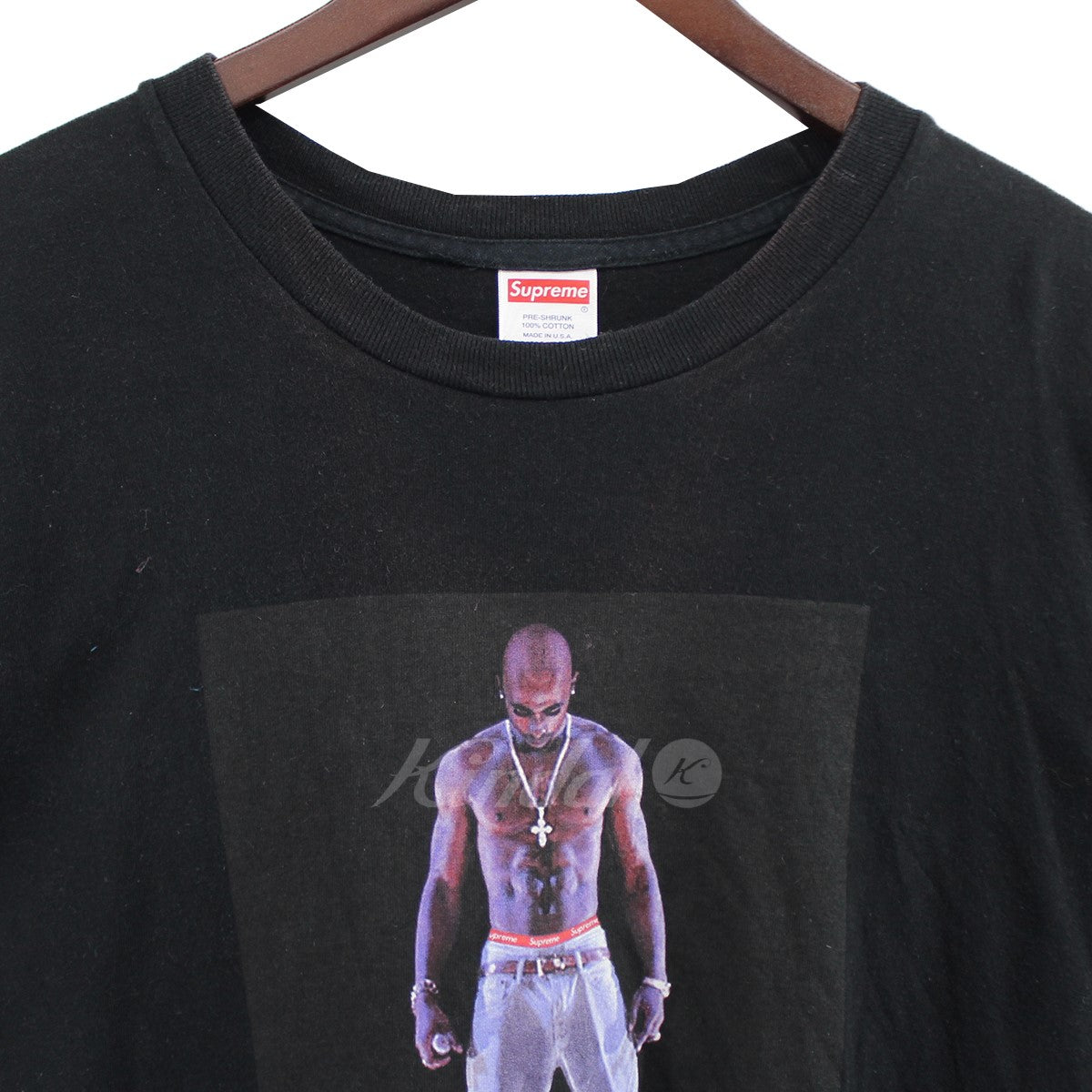 20SS Tupac Hologram Tee 2PAC フォト ロゴ Tシャツ