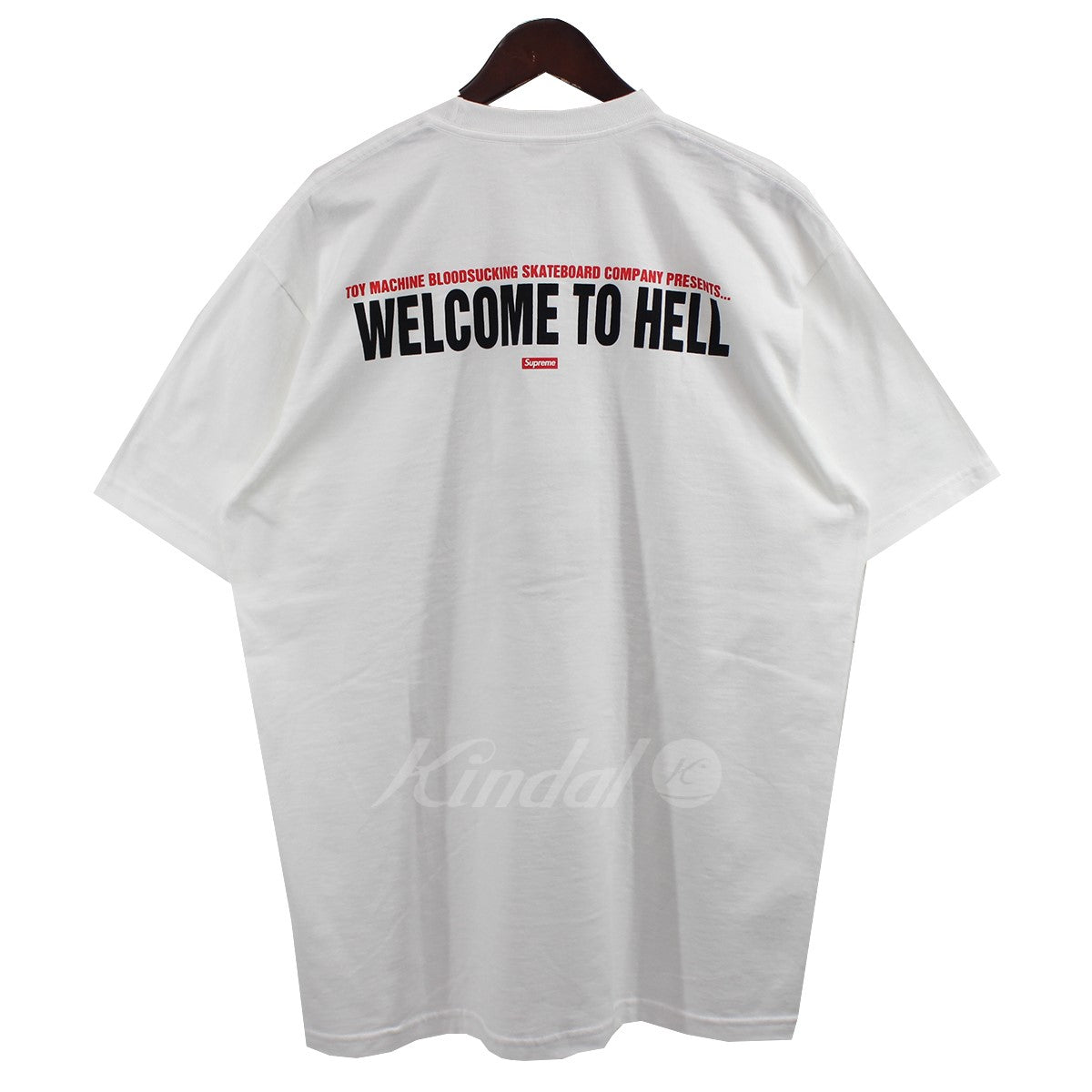 24SS Toy Machine Welcome To Hell Tee トイマシーン Ｔシャツ