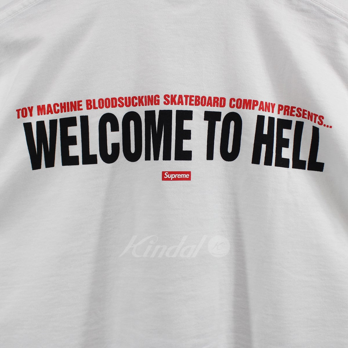 SUPREME(シュプリーム) 24SS Toy Machine Welcome To Hell Tee トイ 