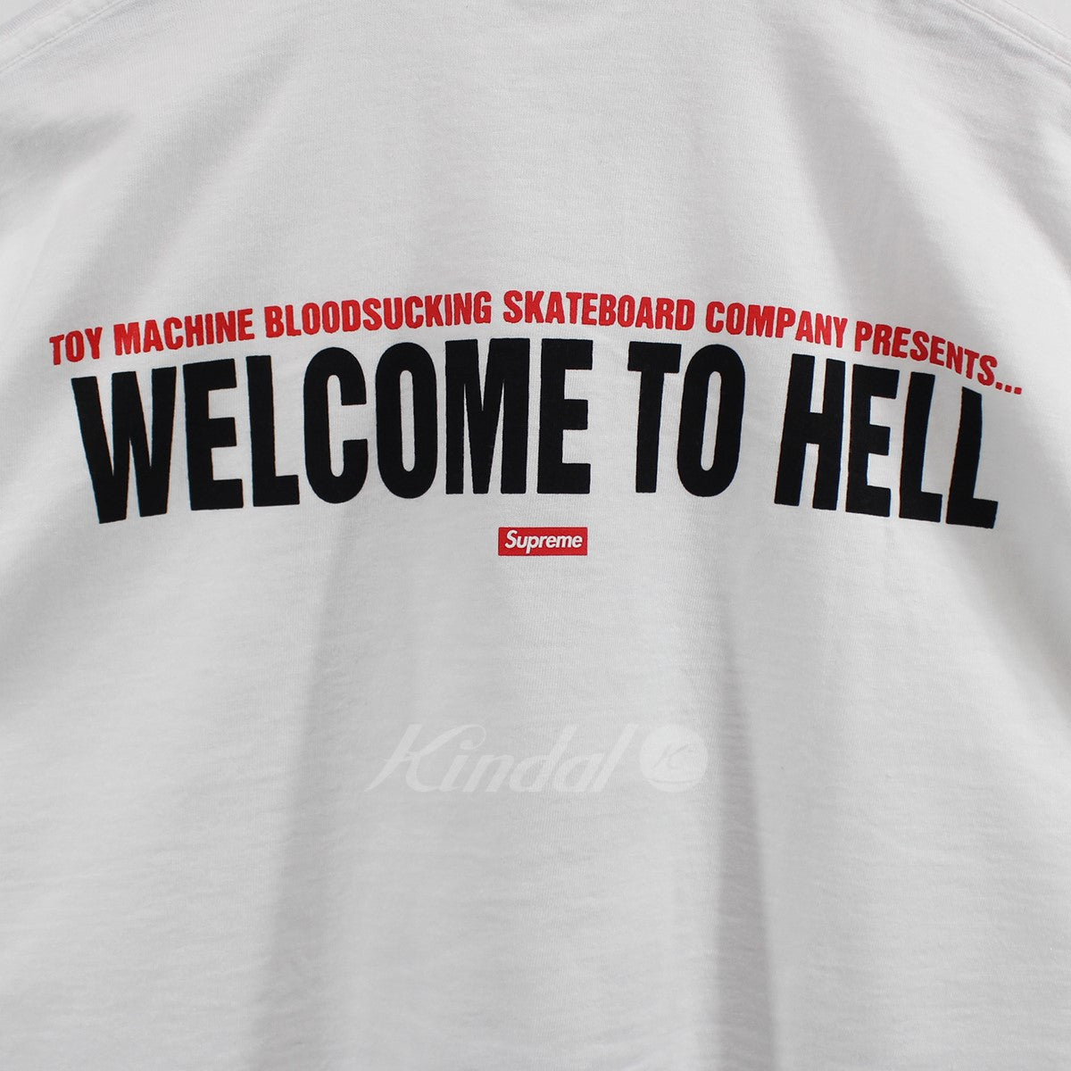 24SS Toy Machine Welcome To Hell Tee トイマシーン Ｔシャツ