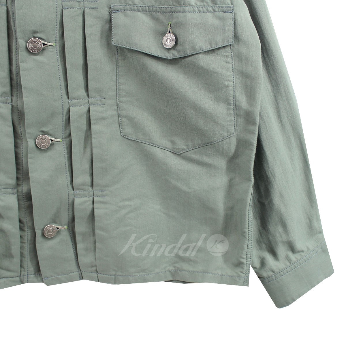 The Letters(ザレターズ) 22SS TUCK SHORT SHIRT JACKET タック ショート シャツ ジャケット